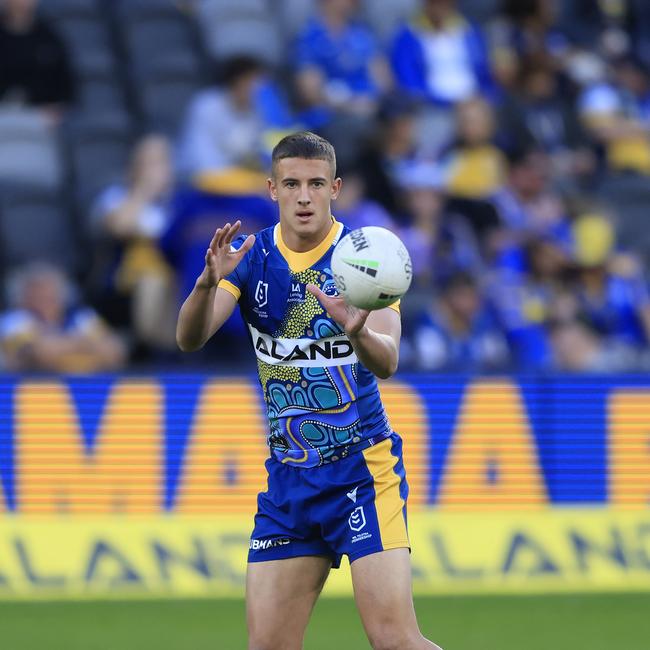 Jakob Arthur is a favourite target of some sections of the Parramatta fanbase. Picture: Mark Evans/Getty Images