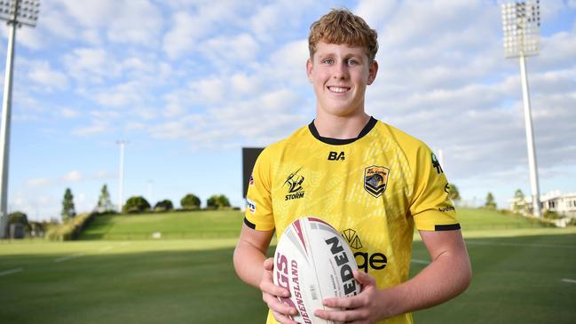 Sunshine Coast Falcons Cyril Connell Cup player Oliver Kleijn. Picture: Patrick Woods.