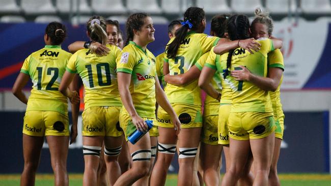 A spot in the Paris final crowned Australia World Champions. Pic: AFP