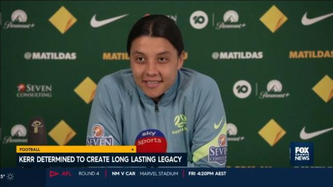 Sam Kerr hopes World Cup delivers dreams