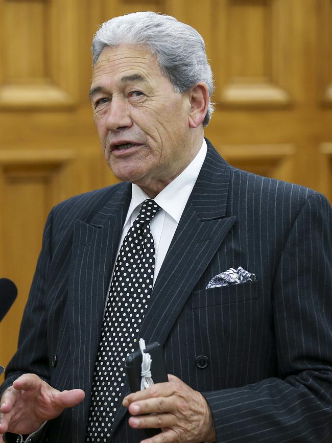 Deputy Prime Minister Winston Peters said states without cases should be able to fly to New Zealand First. Picture: Hagen Hopkins/Getty Images