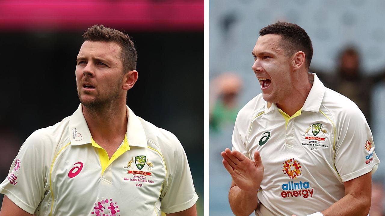 Josh Hazlewood is out of the first Test. Photo: Getty Images