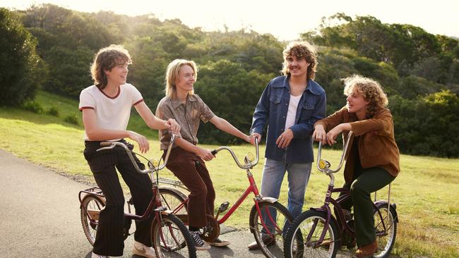 Barrenjoey High graduates The Rions are about to head out on a UK and European tour. Picture: Supplied.