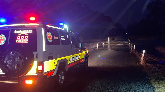A motorbike rider has been rushed to hospital after a nighttime ride in a Sunshine Coast backyard took a dangerous turn. File image.