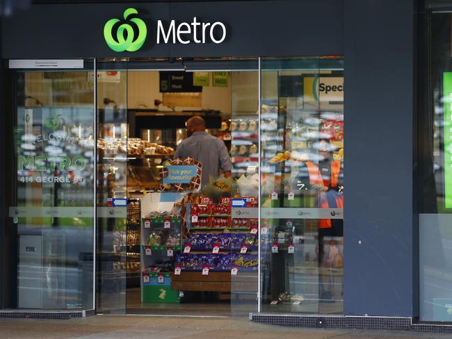 BRISBANE, AUSTRALIA - NewsWire Photos JANUARY 12, 2024: Woolworths stores have withdrawn the sale of Australia Day merchandise. Pictured is a store in Brisbane. Picture: NCA NewsWire/Tertius Pickard