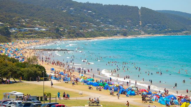 Lorne is one of the state’s most popular coastal town’s during the festive period.