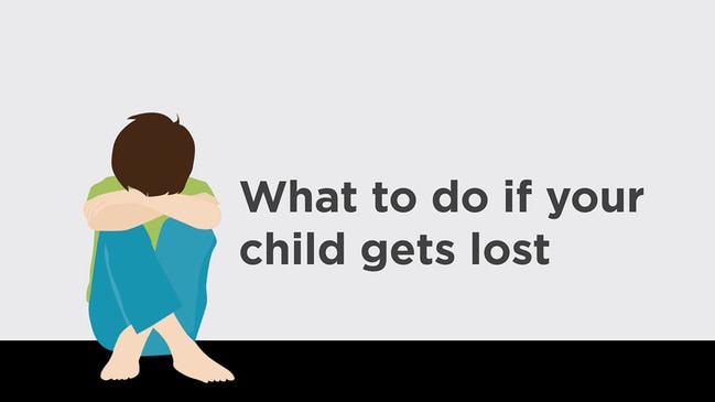 What to do if your child gets lost