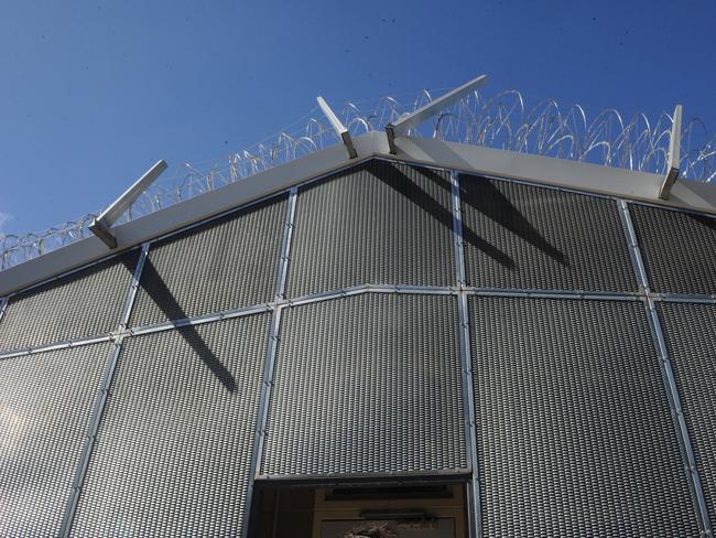 The entrance of the Alice Springs Youth Detention Centre.