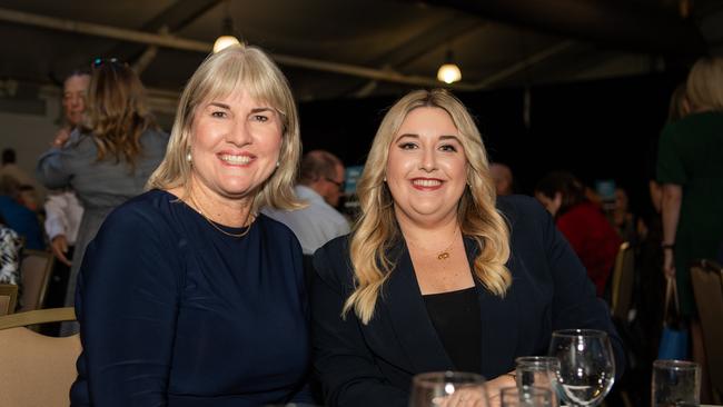 Chief Minister Eva Lawler and NTNews Editor Melanie Plane at the NT News Futures Northern Territory forum 2024. Picture: Pema Tamang Pakhrin