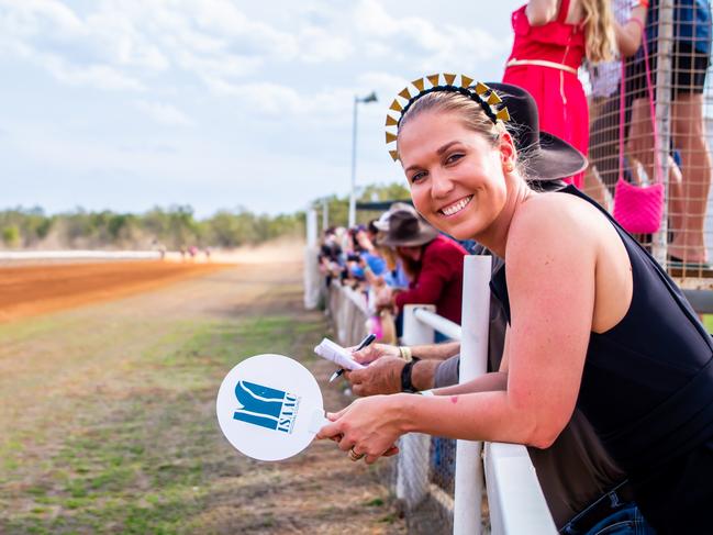 Deputy Mayor Kelly Vea Vea at the races.