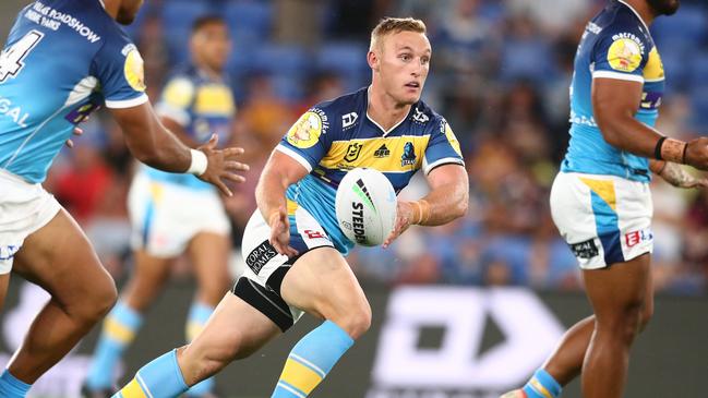 Tanah Boyd is set to be handed the coveted halfback duties for Gold Coast. Picture: Getty Images