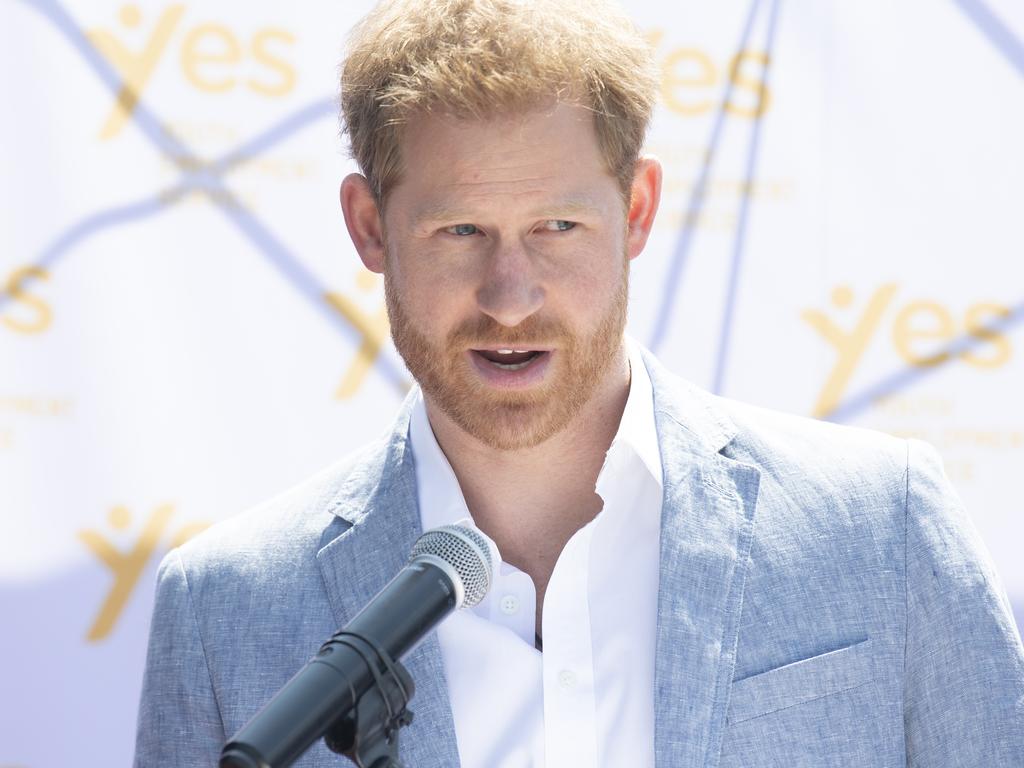 Prince Harry said Africa has got into his soul. Picture: Facundo Arrizabalaga — Pool/Getty Images.