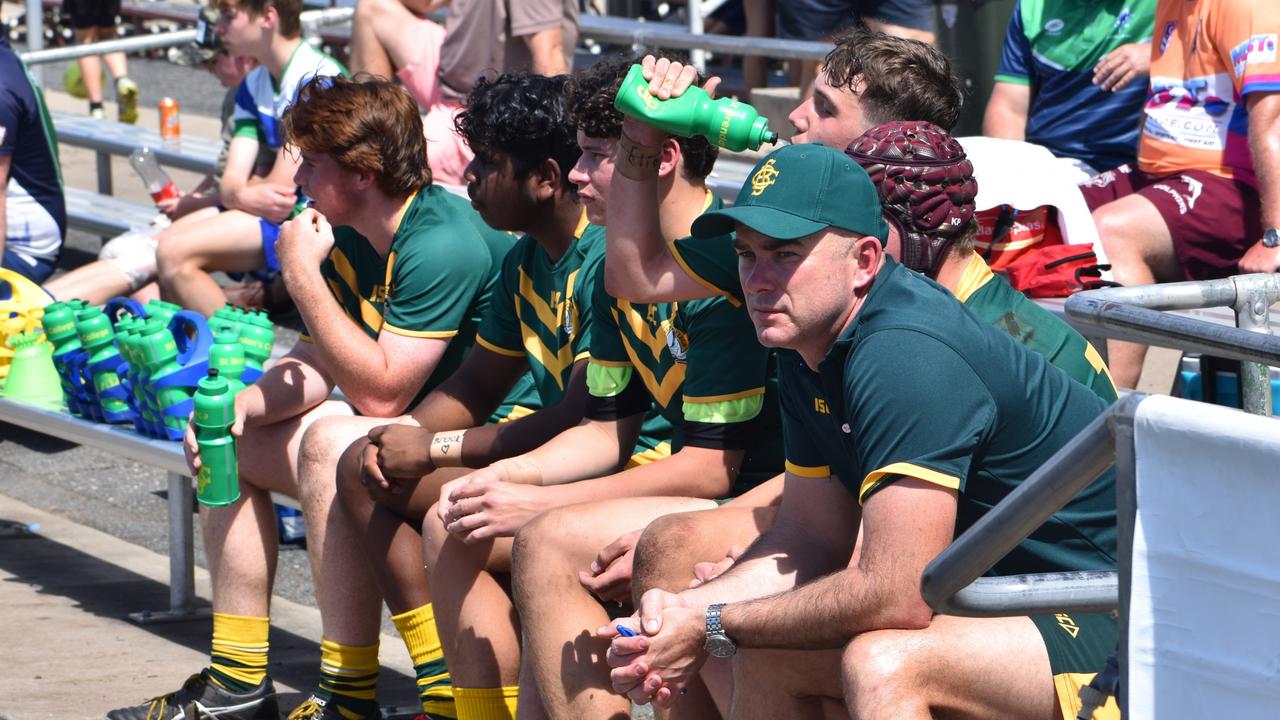 Rockhampton District Secondary Schools Rugby League grand finals, Year 9A, St Brendan’s College versus The Cathedral College Browne Park, September 10, 2022.