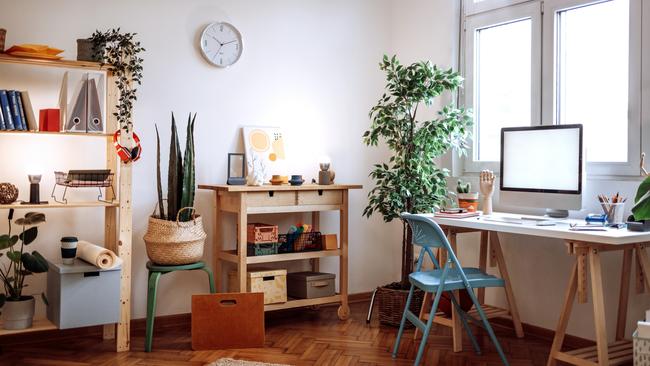 A spare bedroom can be easily converted into an office. Picture: iStock