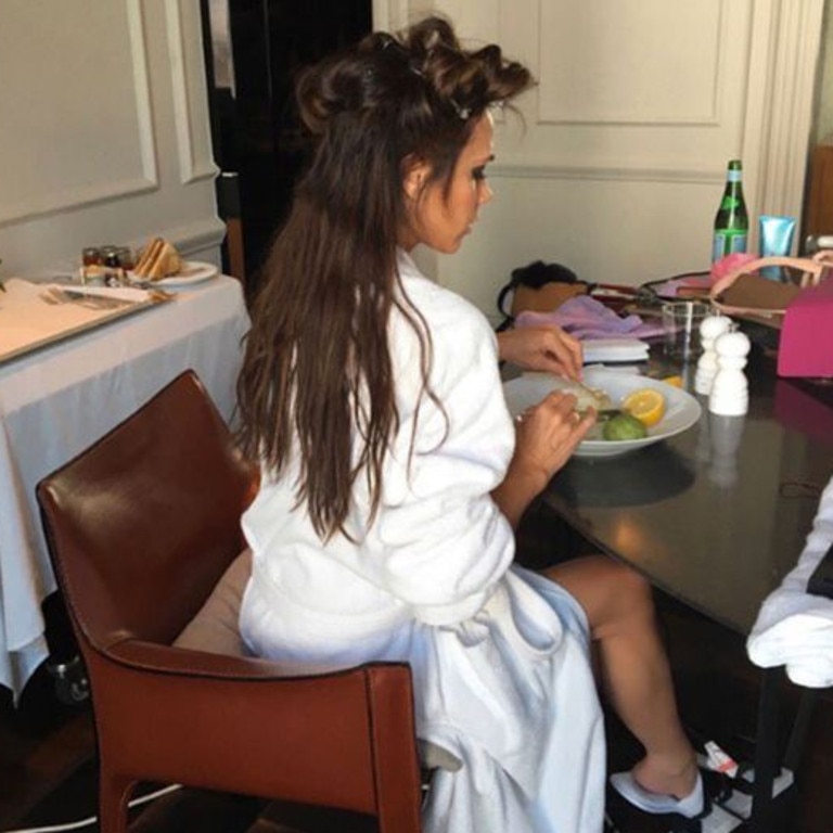 Victoria Beckham has eaten the same dinner of fish and steamed veg every night for 25 years. Picture: Instagram