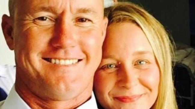 Collin and Claire Young were married for two months before he was killed in an alleged hit and run in Caboolture.