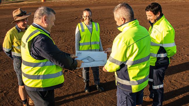 Greensill Farming Group announce the start of construction for Green Solutions Wide Bay with the official 'ground-breaking' of the site.