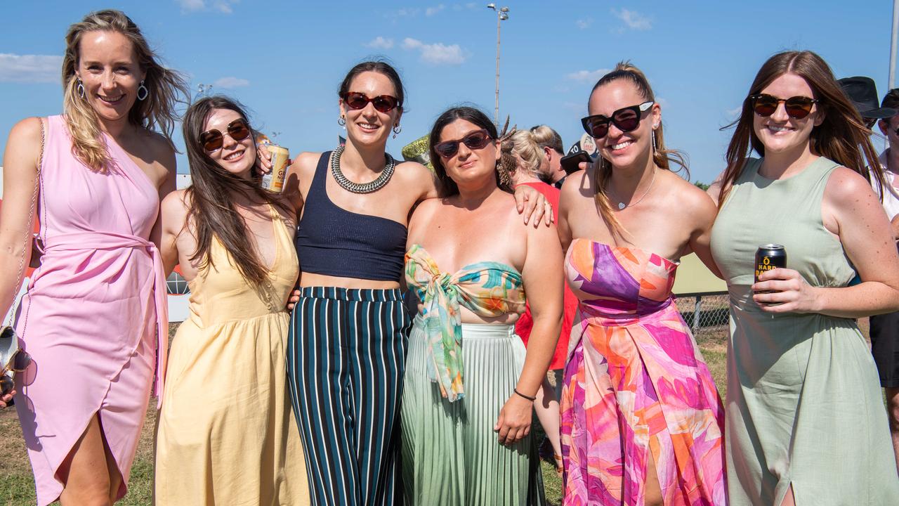 Thousands of people descended at the 2024 Darwin Cup Carnival, Fannie Bay. Picture: Pema Tamang Pakhrin