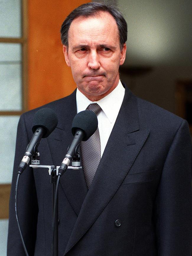 Paul Keating was treasurer the last time a recession hit Australia.