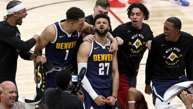 Jamal Murray nailed another matchwinner against the Lakers. (Photo by Matthew Stockman/Getty Images)