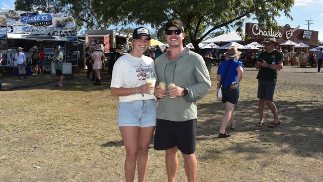Alissia Vescio, Callum Lobzin CMC Rocks 2023 Willowbank Raceway