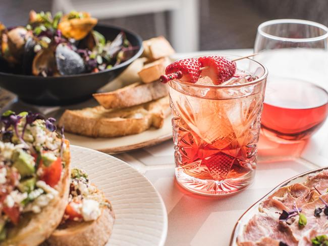 Visitors to Bella Garden can enjoy meals from the bistro along with new cocktails.