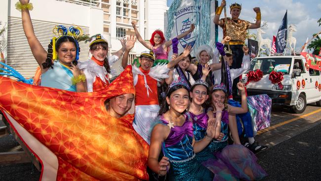 The Essington School at A Very Darwin Christmas Pageant. Picture: Pema Tamang Pakhrin