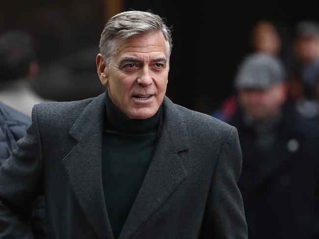 George Clooney has attracted the ire of Donald Trump. Picture: Getty Images