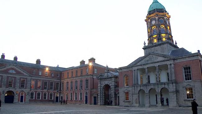 Biden celebrates US-Irish ties at Dublin Castle