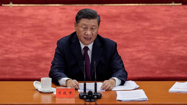 Chinese President Xi Jinping. Picture: AFP