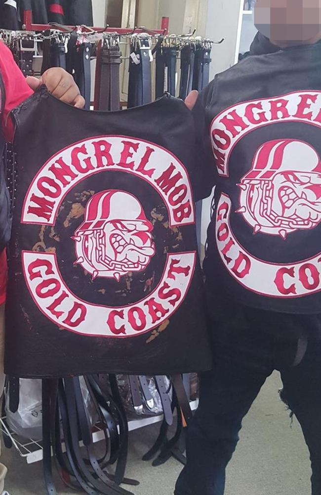 The Mongrel Mob has been rapidly growing on the Gold Coast. Picture: Supplied