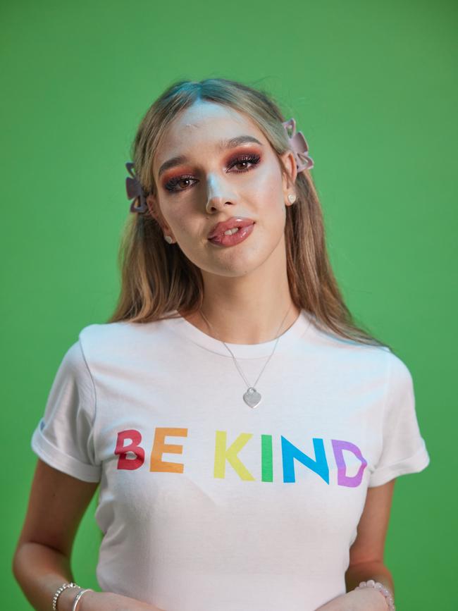 Grace Hyland is supporting the Kind is Cool Pride campaign.