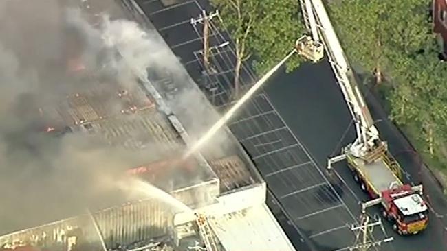 Melbourne supermarket fire