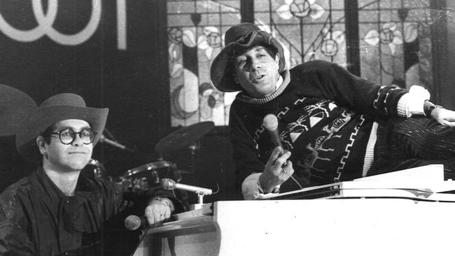 Elton John and Molly Meldrum go way back. Picture: Supplied