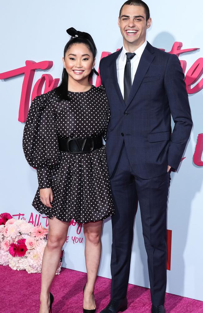 Lana Condor and Noah Centineo are back as Peter Kavinsky and Lara Jean. Picture: SplashNews.