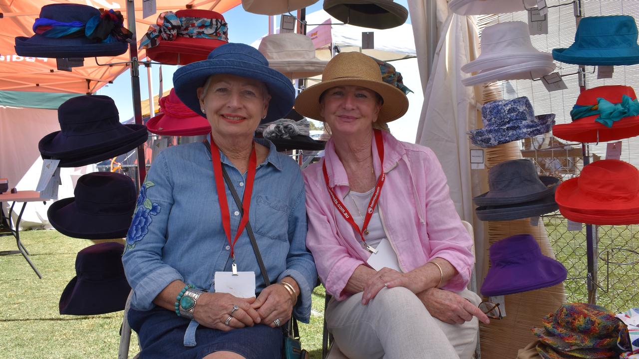 Mary Rowan and Janet Clarke from Noosa Hats.