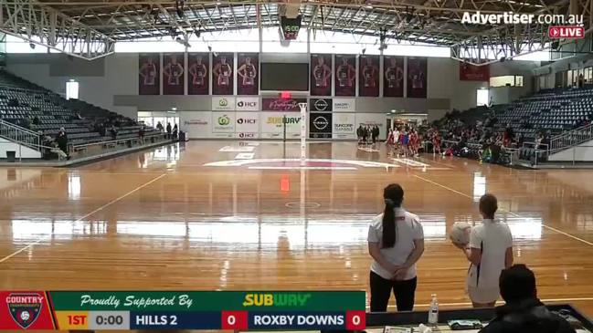 REPLAY: SA Country Netball Championships - Roxby Downs vs Hills 2 (U13's Red) - Court 2