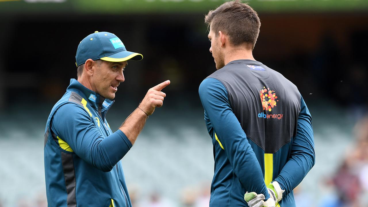 Justin Langer wasn’t happy with his fast bowlers in Sydney.