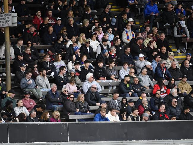 Premier Division, Grand Final. Pascoe Vale SM vs Keilor SM played at Windy Hill, Essendon, Victoria, Saturday 21st September 2024. Crowd at the game. Picture: Andrew Batsch