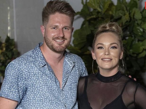 MAFS alumni Bryce Ruthven and Melissa Rawson launched a podcast this week. Picture: Supplied