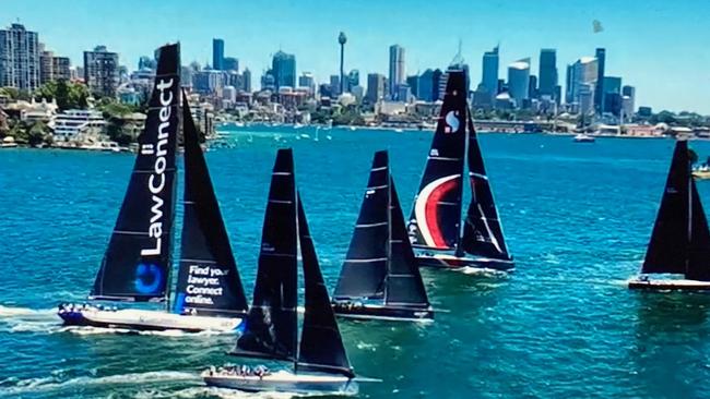 It was a spectacular day on Sydney Harbour.