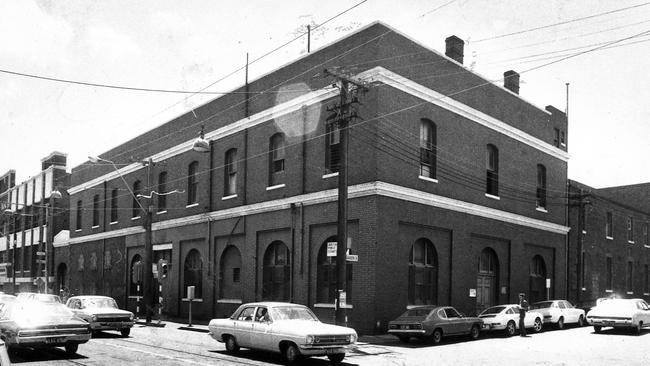 The Jam Factory in Chapel St, Prahran, in 1973 before it was converted into a shopping, entertainment and tourist set-up.