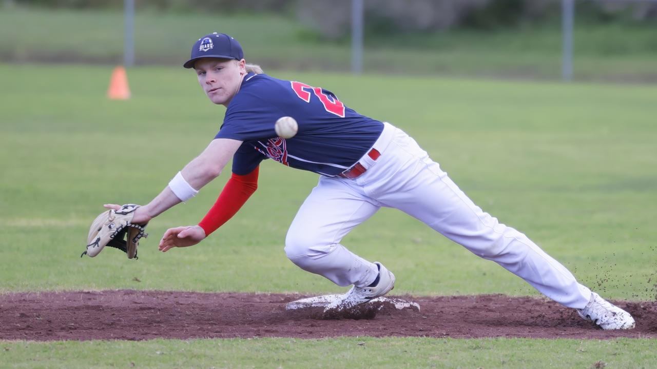 Bellarine Bears' Jye Robinson joined the club in 2019 after starting out in softball. Picture: Mark Lazarus