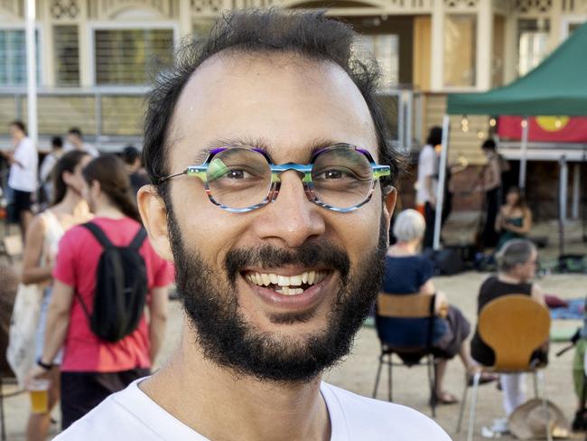 Jonathan Sriranganathan, Greens candidate for Lord Mayor of Brisbane in the March 2024 local government elections, Sunday, October 22, 2023 - Picture: Richard Walker