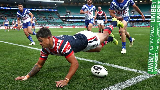 The Bulldogs won’t pursue Latrell Mitchell. Picture. Phil Hillyard