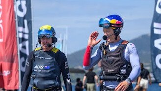 Tom Slingsby and Jimmy Spithill.