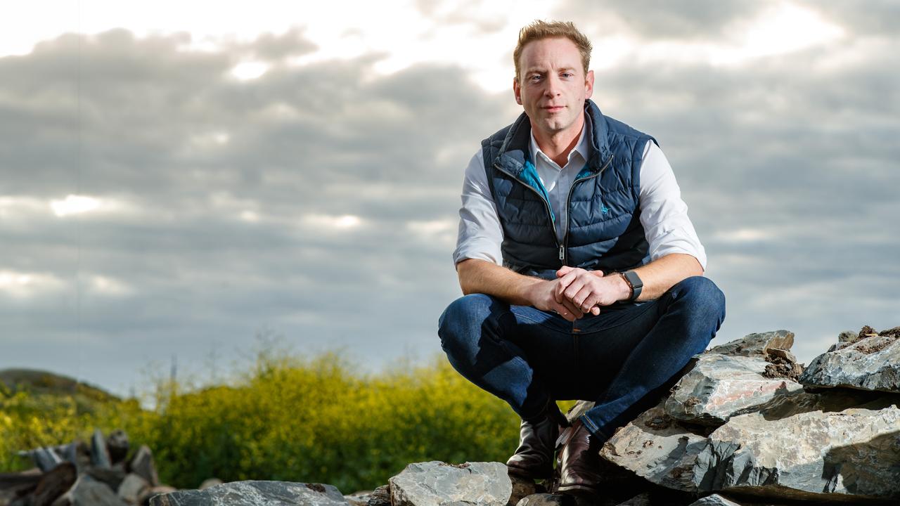 Former Opposition leader David Speirs pictured at Glenthorne Park, one of his proudest achievements while Environment Minister in last government. Picture: Matt Turner.