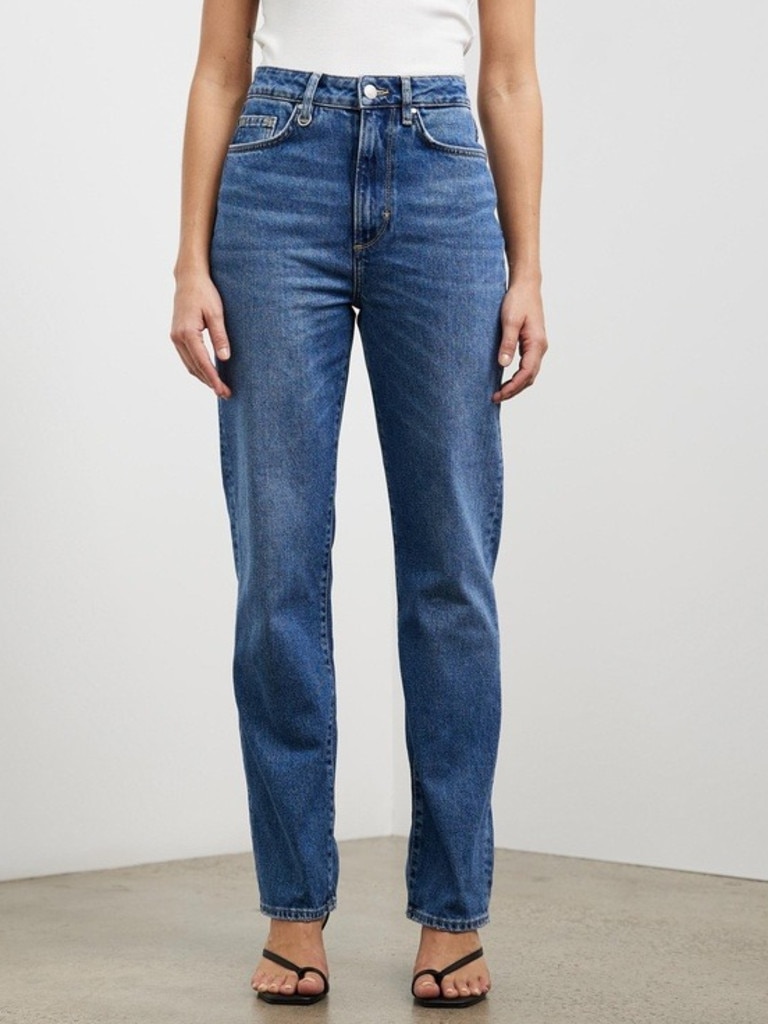 Classic Straight Jeans by Rolla's Online, THE ICONIC