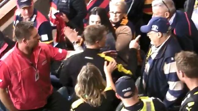 Damien Hardwick altercation with fan