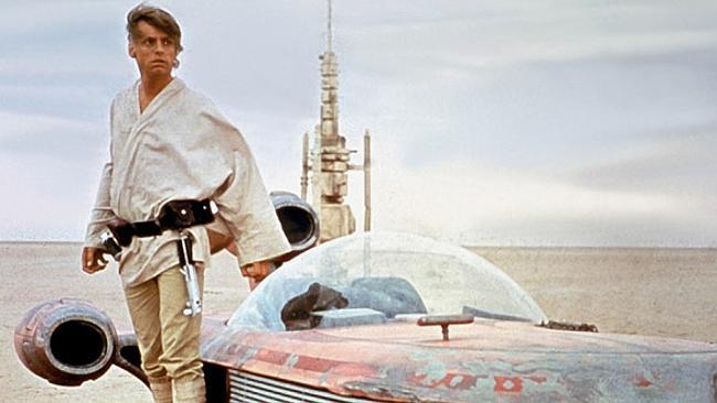 Mark Hamill as Luke Skywalker in <i>Star Wars Episode IV: A New Hope</i> (Saturday, 7pm, Seven).